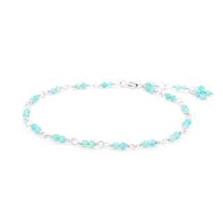 Hand-Tied Natural Gemstone Bracelet