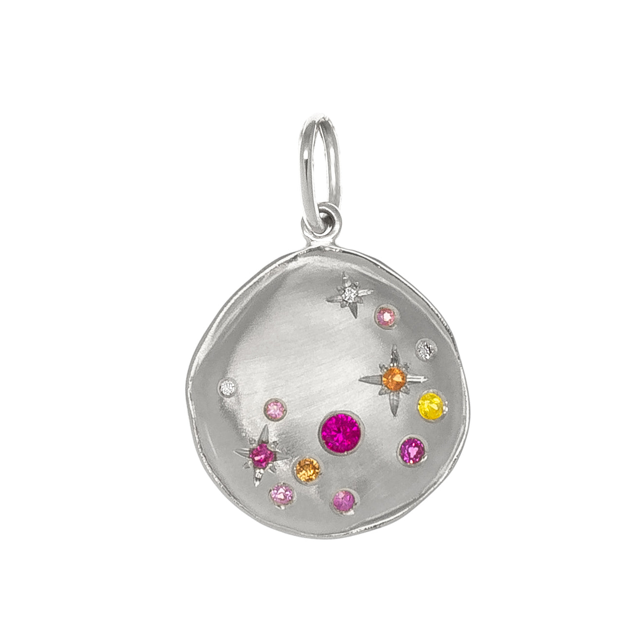 Luna' Scattered Star Coin Charm – Anne Sportun Fine Jewellery