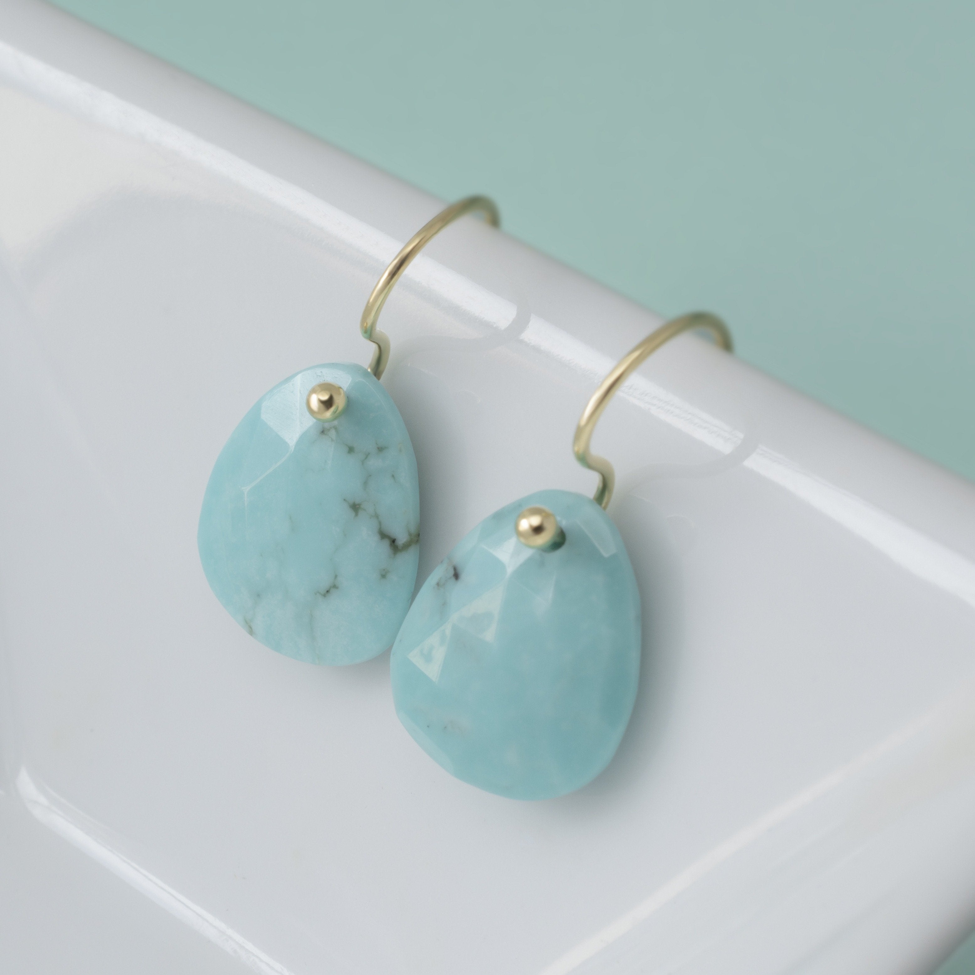 Turquoise Drop Earrings