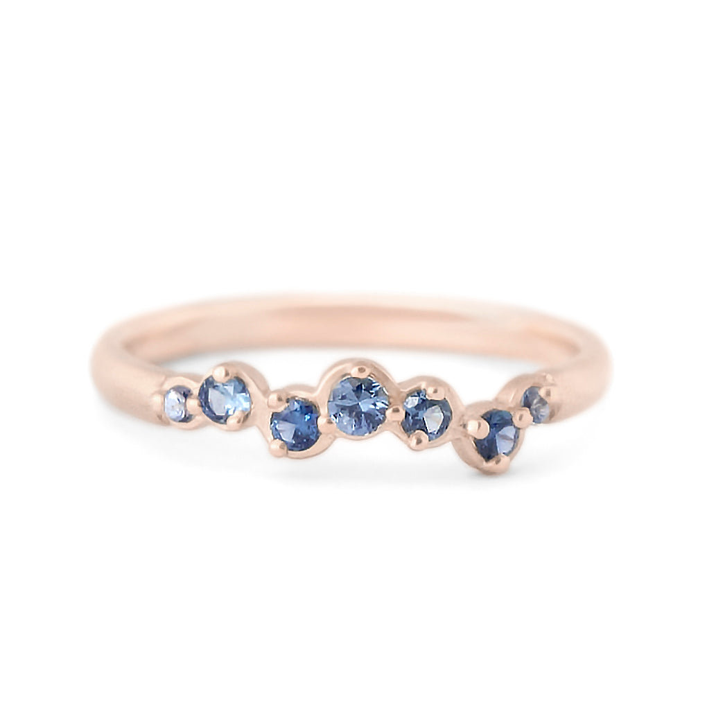 Dancing Blue Sapphire Ring – Anne Sportun Fine Jewellery