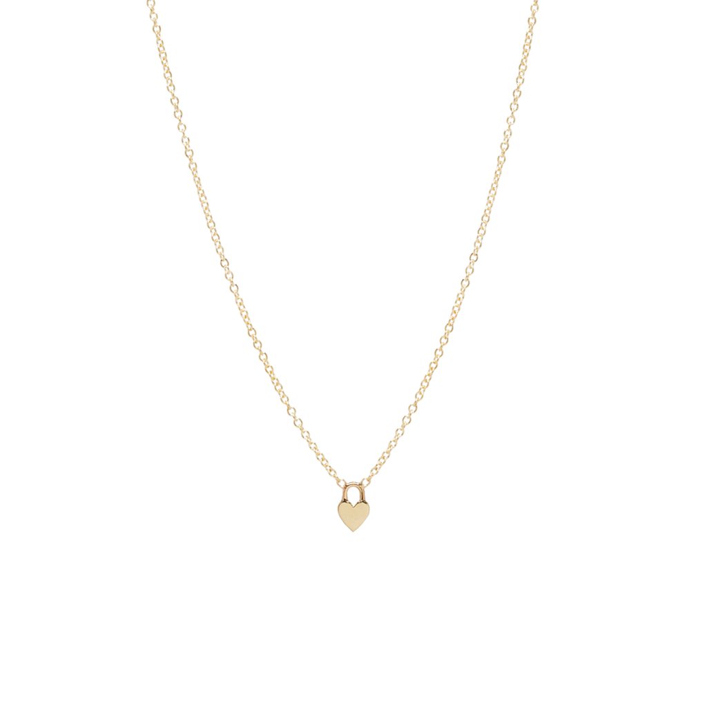 Heart padlock necklace deals