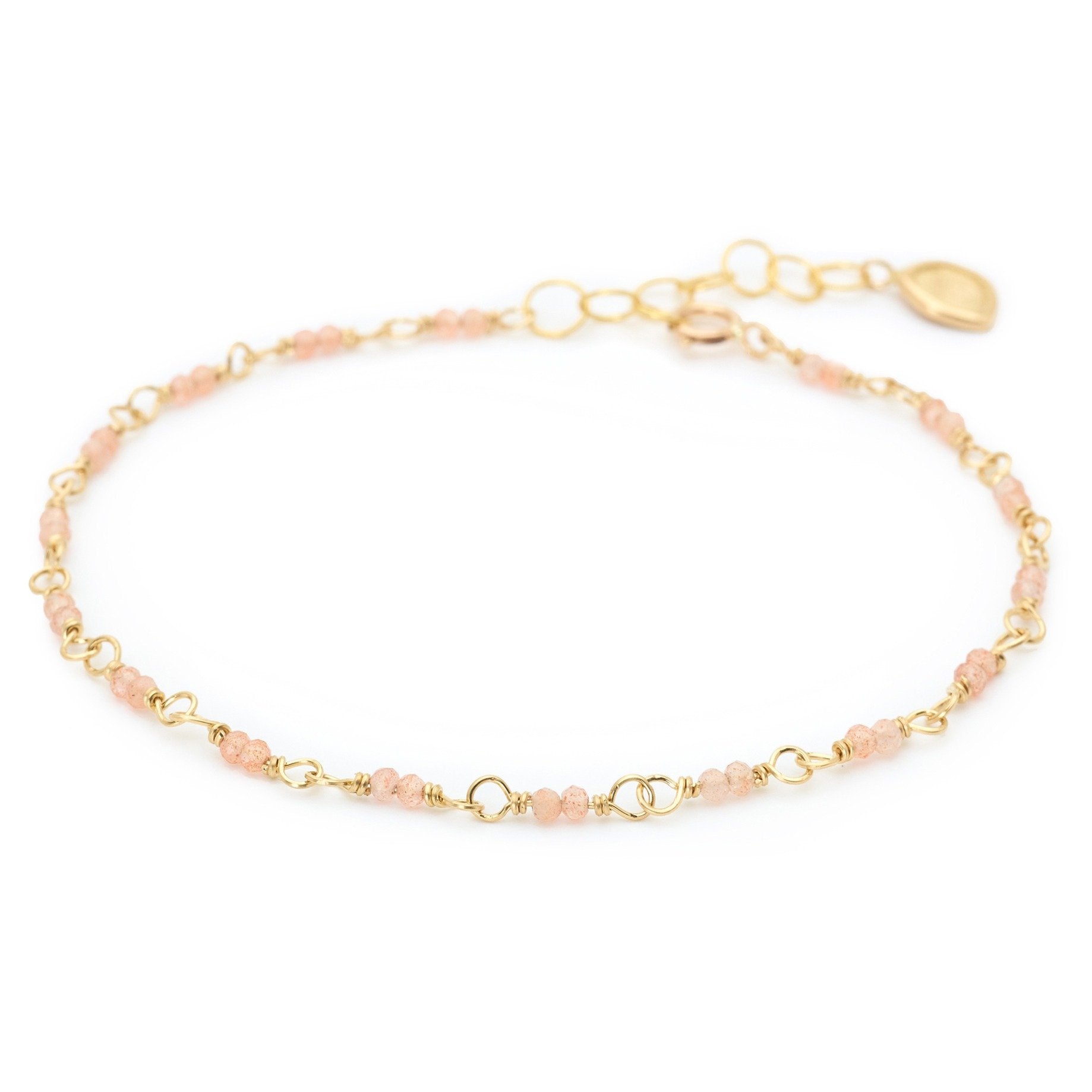 Gold Tied Gemstone Bracelet – Anne Sportun Fine Jewellery